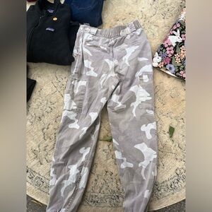 Holister Camo Joggers